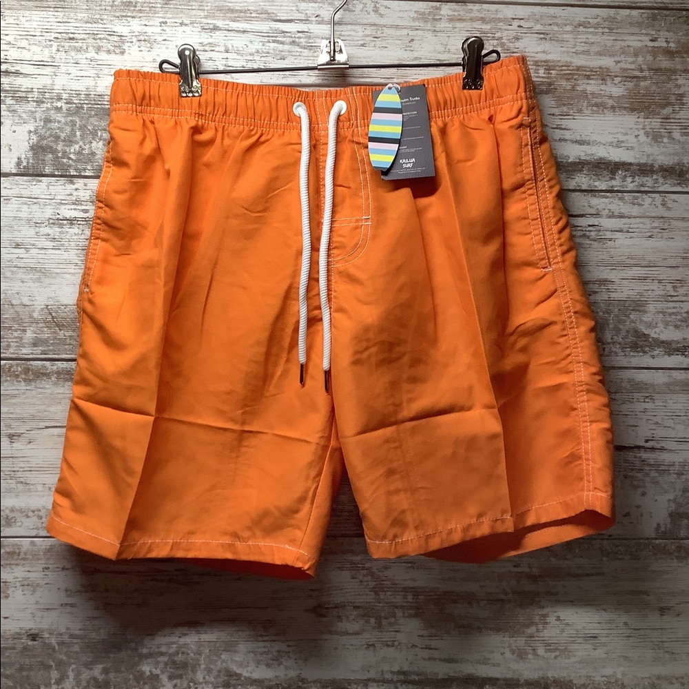 Kailua Surf - Men’s Swim Shorts - Orange